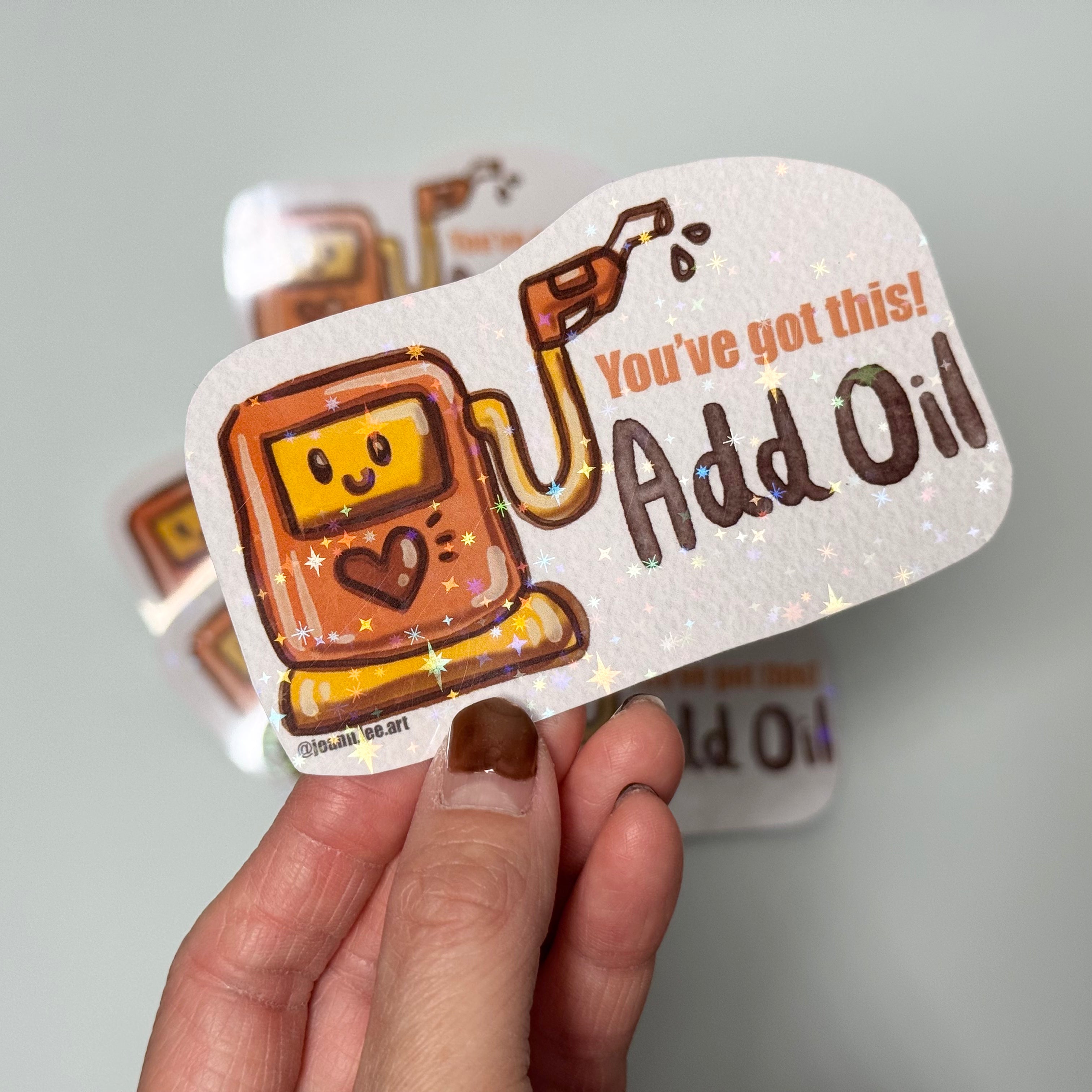 “Add Oil” Petrol Machine