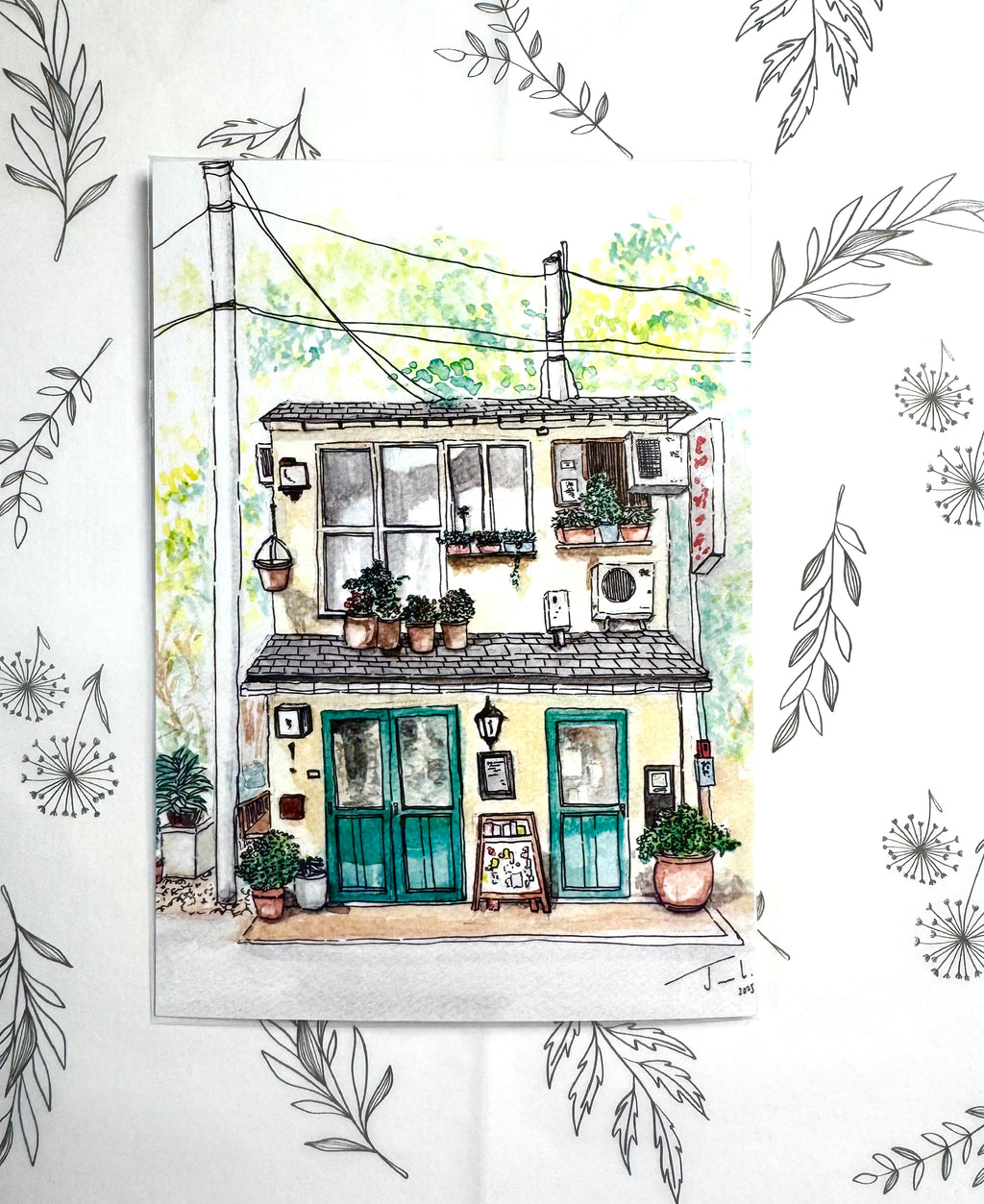 Morning Calm – A6 Art Postcard