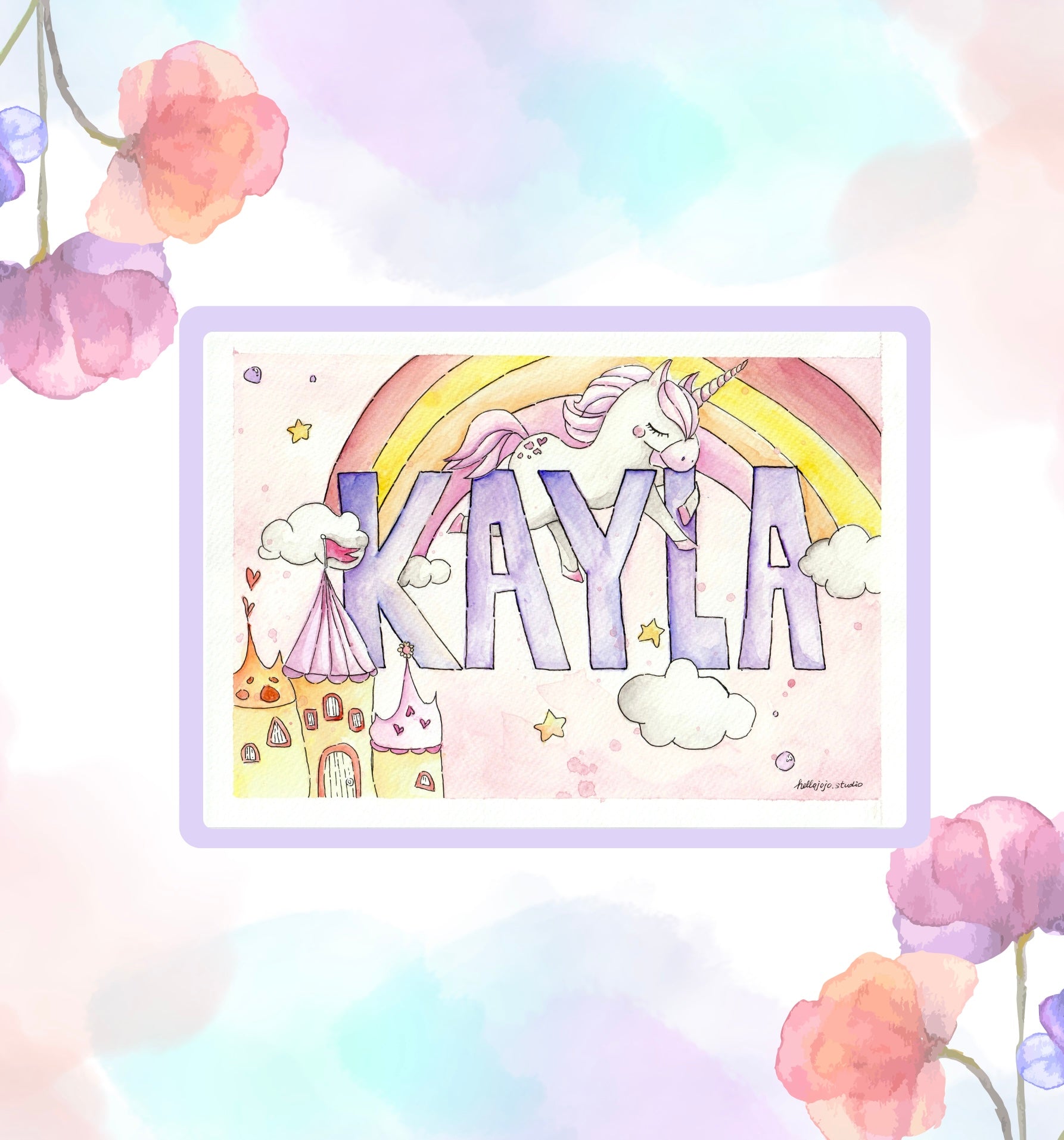 Little One’s Name Art
