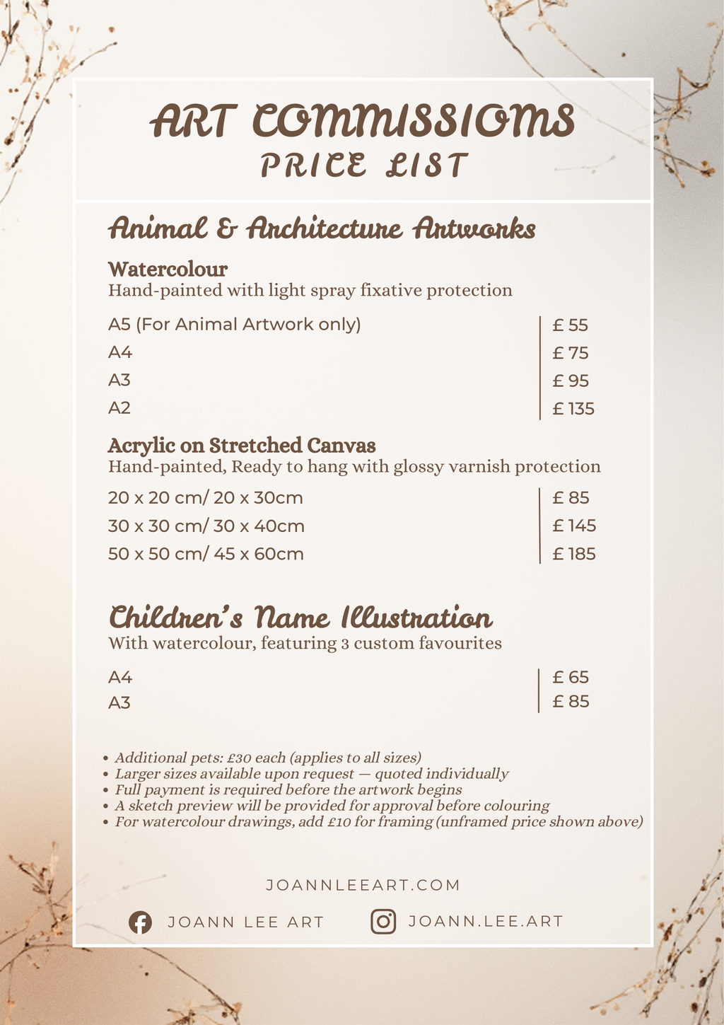 Made-to-Order Paintings