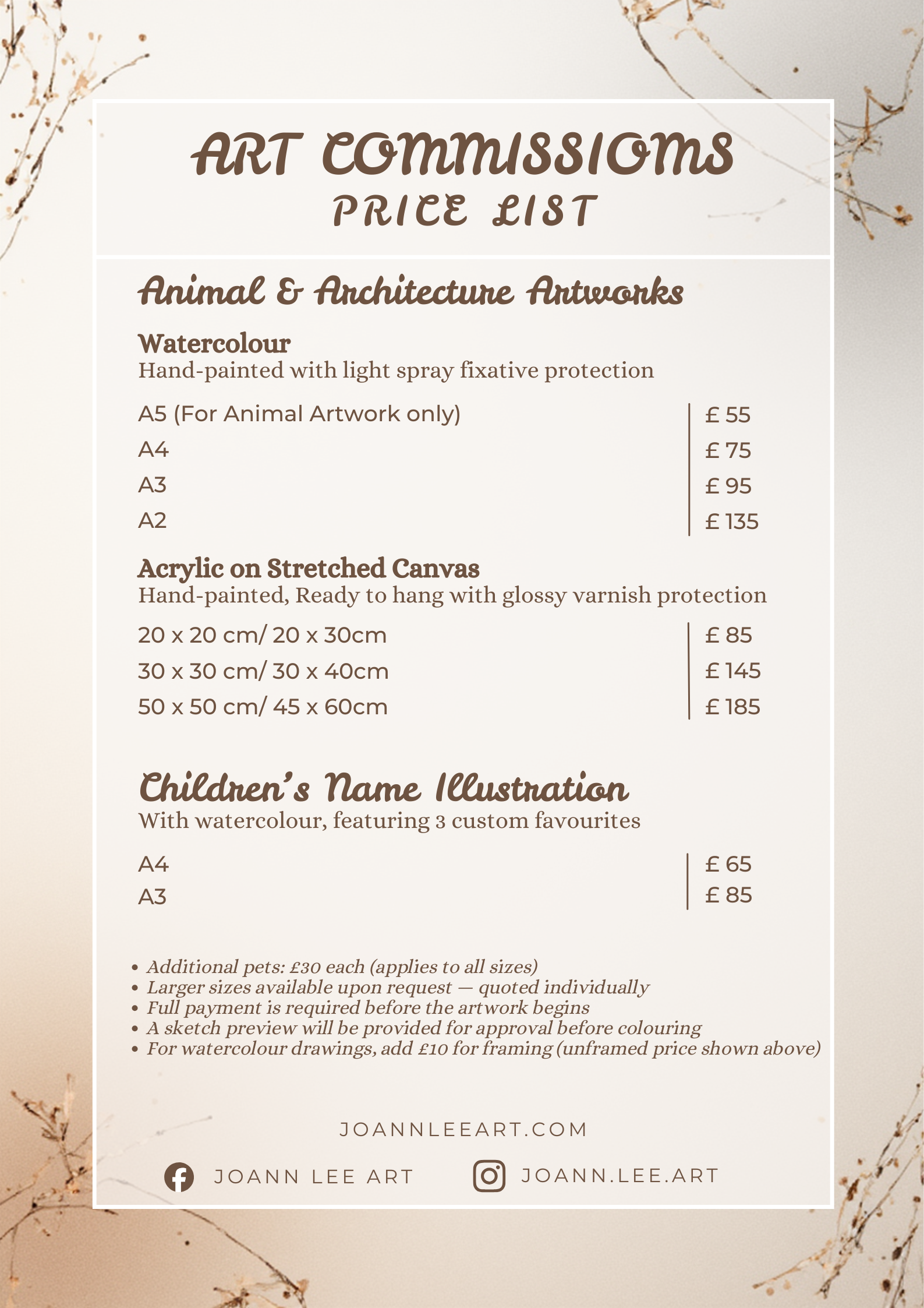 Made-to-Order Paintings